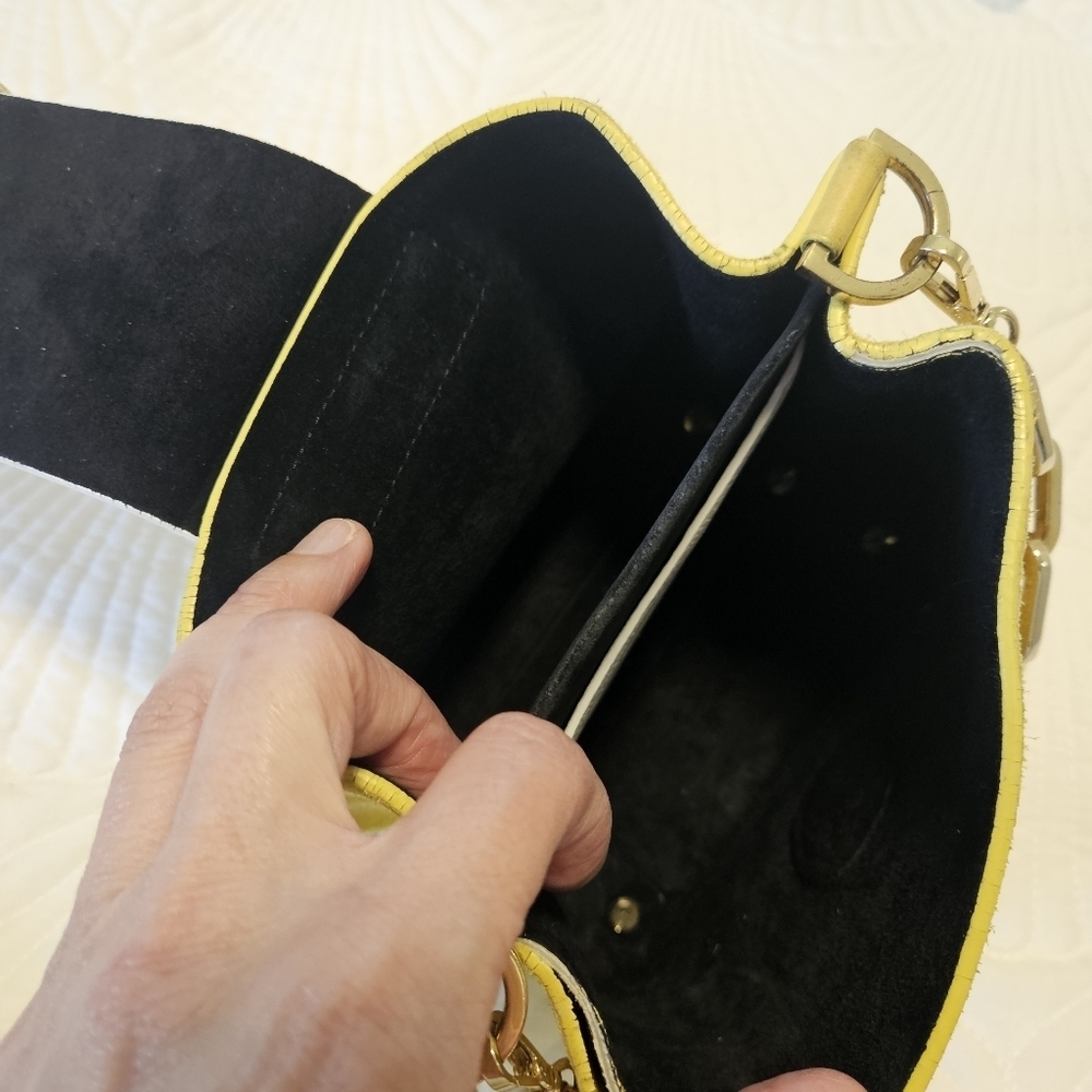 Authentic Yuzefi Delila Mini Bucket Bag - Picture 14 of 16